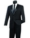 Mens Modern Fit Classic 2 button Tuxedo in Black - Men's Tuxedo USA