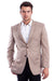 Tailored 

Tazio Men's Tan & Blue Windowpane 2-Btn Reg-Fit Sport Coat - USA Men's Outlet