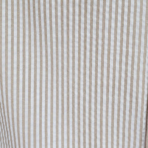 Tan Seersucker 2pc Set