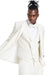 Tazio Men's One-Button Polka Dot Prom & Wedding Vest Suit in Champagne Tan - USA Men's Outlet