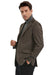 Tazio Men's Slim Fit 2-Button Blazer in Bronze Window Pane - USA Men's Outlet