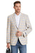 Tazio Men's Tan & Blue Glen Plaid 2-Button Sports Coat: Business Casual Class - USA Men's Outlet