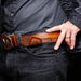 Marco Di Milano Texas Belt - Aged Maple Leather Dress Shoe