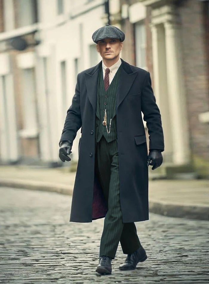 Mens Green Wool Tweed Suit – Thomas Shelby Vintage 1920s Style