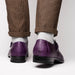 Marco_Di_Milano Toluca: Purple Leather Dress Shoe