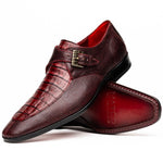 Marco Di Milano Toluca Wine Leather Loafers
