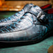 Marco Di Milano Toluca Rustic Blue Leather Shoe