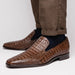 Marco_Di_Milano Trento Brown: Luxury Leather Dress Shoes