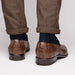 Marco_Di_Milano Trento Brown: Luxury Leather Dress Shoes