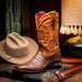 Marco Di Milano Tucson: Aged Maple Leather Shoes