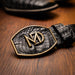 Marco_Di_Milano Tucson Black Leather Oxford