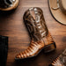 Marco Di Milano Tucson: Stone Brown Leather Oxford
