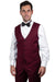 "Sophisticated Style for Prom and Wedding: Stacy Adams Burgundy Tuxedo Jacket"