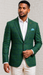Green Blazer Mens Sport Coat