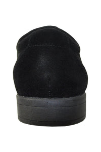 "Croydon" Black Suede Dress Shoes