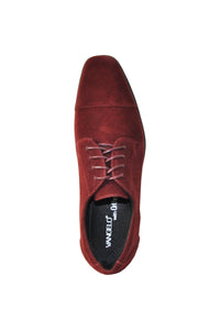 "Croydon" Burgundy Suede Dress Shoes
