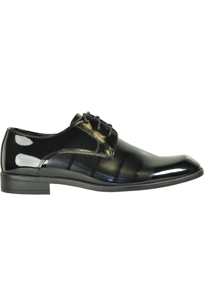 "Rockefeller" Black Vangelo Tuxedo Shoes