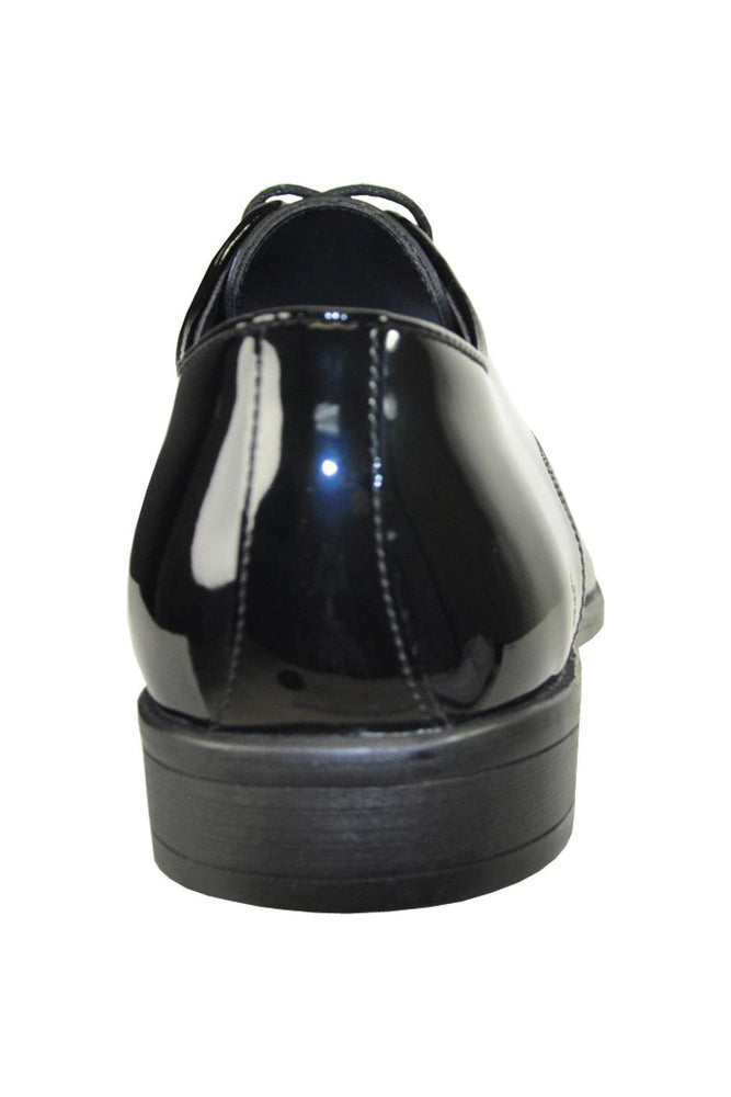 "Rockefeller" Black Vangelo Tuxedo Shoes