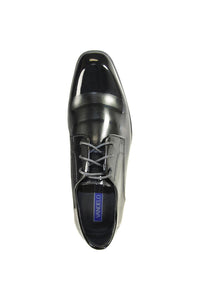 "Rockefeller" Black Vangelo Tuxedo Shoes