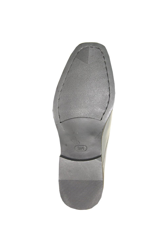 "Sarno" Grey Vangelo Tuxedo Shoes