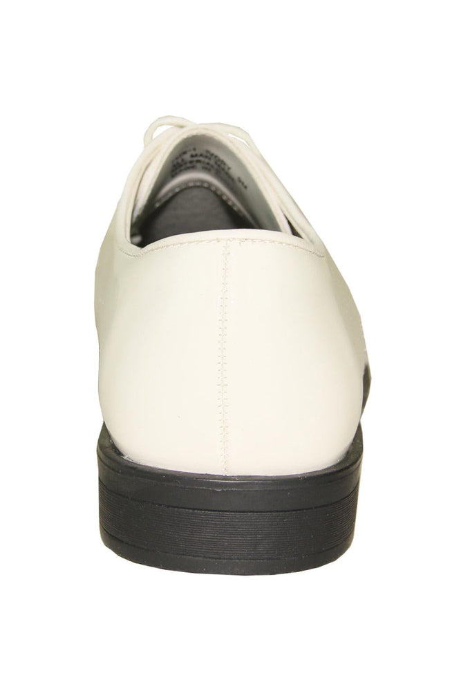 "Sarno" Ivory Vangelo Tuxedo Shoes