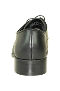 "Vittorio" Black Matte Vangelo Tuxedo Shoes