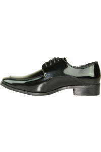 "Vittorio" Black Vangelo Tuxedo Shoes