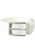Vangelo White / 20" (Waists 18" - 23") Kid's Timeless Dress Belt
