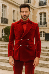velvet-suits-double-breasted-suits-4-button-slim-fit-suit-red