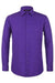 Verno Men's Classic Fit Lilac Spread Collar Dress Shirt - Elegant Mensattire