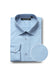 "Verno Men's Classic Fit Sky Blue Dress Shirt w/Spread Collar" - USA Men's Outlet