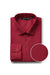 Verno Men's Classic Fit Spread Collar Dress Shirt in Red - USA Men's Outlet