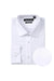 "Verno Men's White 100% Cotton Classic Fit Dress Shirt" - USA Men's Outlet