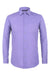 "Verno Mens Classic Spread Collar Dress Shirt in Lavender" - USA Men's Outlet