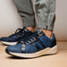 Marco Di Milano Verona Navy Leather Loafers