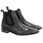 Vestigium Python Chelsea Boots Black - Black