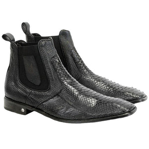Vestigium Python Chelsea Boots Black - Black