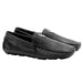 Vestigium Shark Driving Loafers Black - Black Shark men's driving loafer
