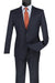 Vinci 2-Btn Navy Modern Fit Suit - Timeless Class & Timeless Style - USA Men's Outlet