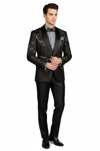 Fusion Black Tuxedo Jacket