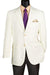 Vinci Men's Ivory Poplin Club Blazer: Classic Fit Sport Coat - USA Men's Outlet