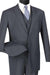 Vinci Men's Navy 2-Btn Vest Suit: Elegant & Stylish - USA Men's Outlet