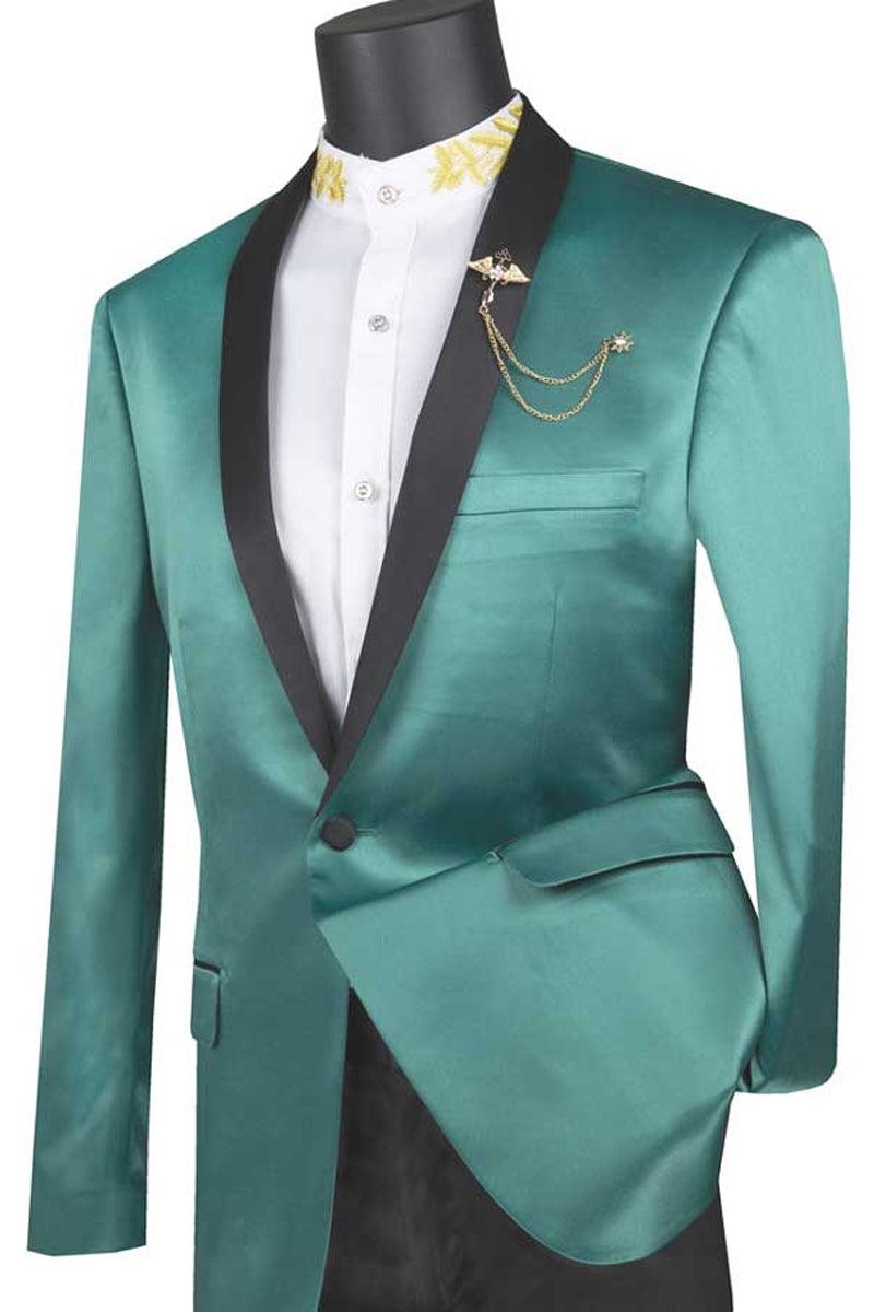 SKU#58770 Teal Tuxedo - Teal Prom Suits - Teal Prom Tuxedos Jacket main image 0