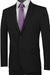 "Vinci Men's Ultra Slim Fit Stretch Suit: The Refined Choice for Sophisticated Black" - USA Men's Outlet