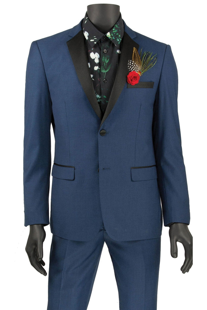 "Sergio" Blue Tuxedo (2-Piece Set)