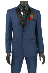 "Sergio" Blue Tuxedo (2-Piece Set)