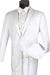 Vinci White Classic 2-Btn Tuxedo Vest for Men - USA Men's Outlet