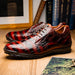 Marco Di Milano Vulcan Rustic Cognac Leather Shoe