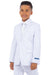 "White Perry Ellis Vested Boy's Wedding Suit: Exquisite Elegance for Boys." - USA Men's Outlet