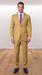 Statement Men's Modern Fit 2 Piece 100% Super 200 Wool Suit Peak Lapel in Charcoal - image 8